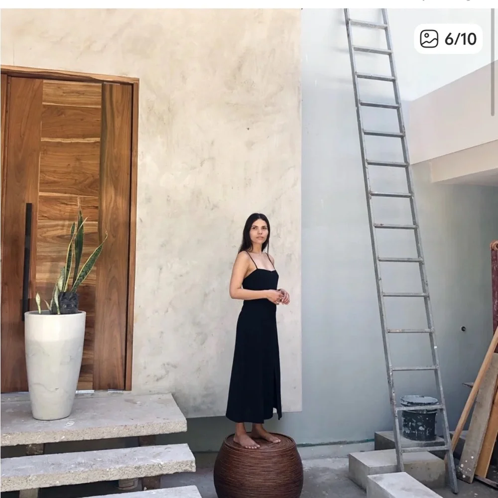 NWT Vincent James Button Front Sundress - Picture 5 of 8